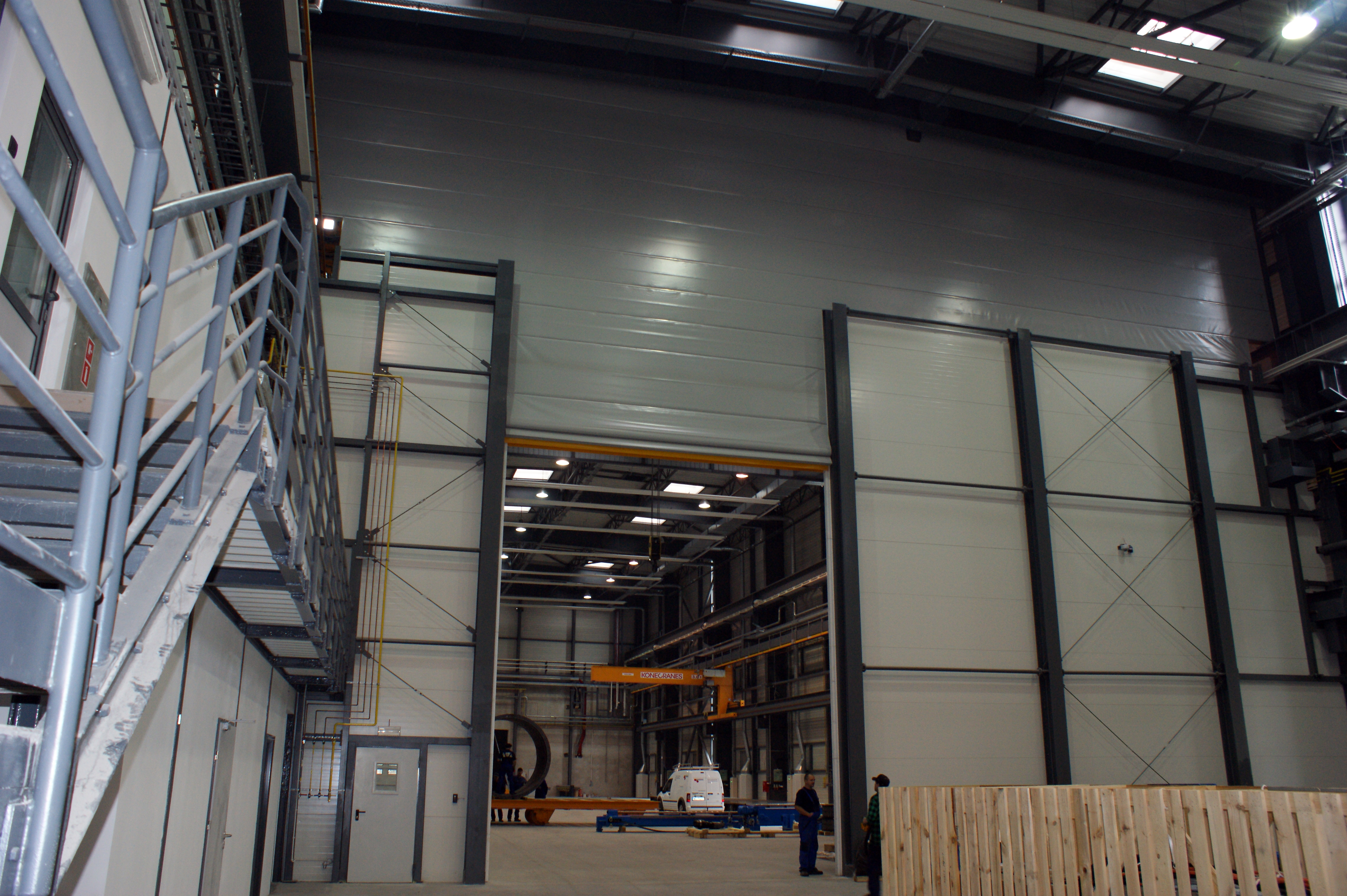 Champion Door Craneway door Factory crane bay doors