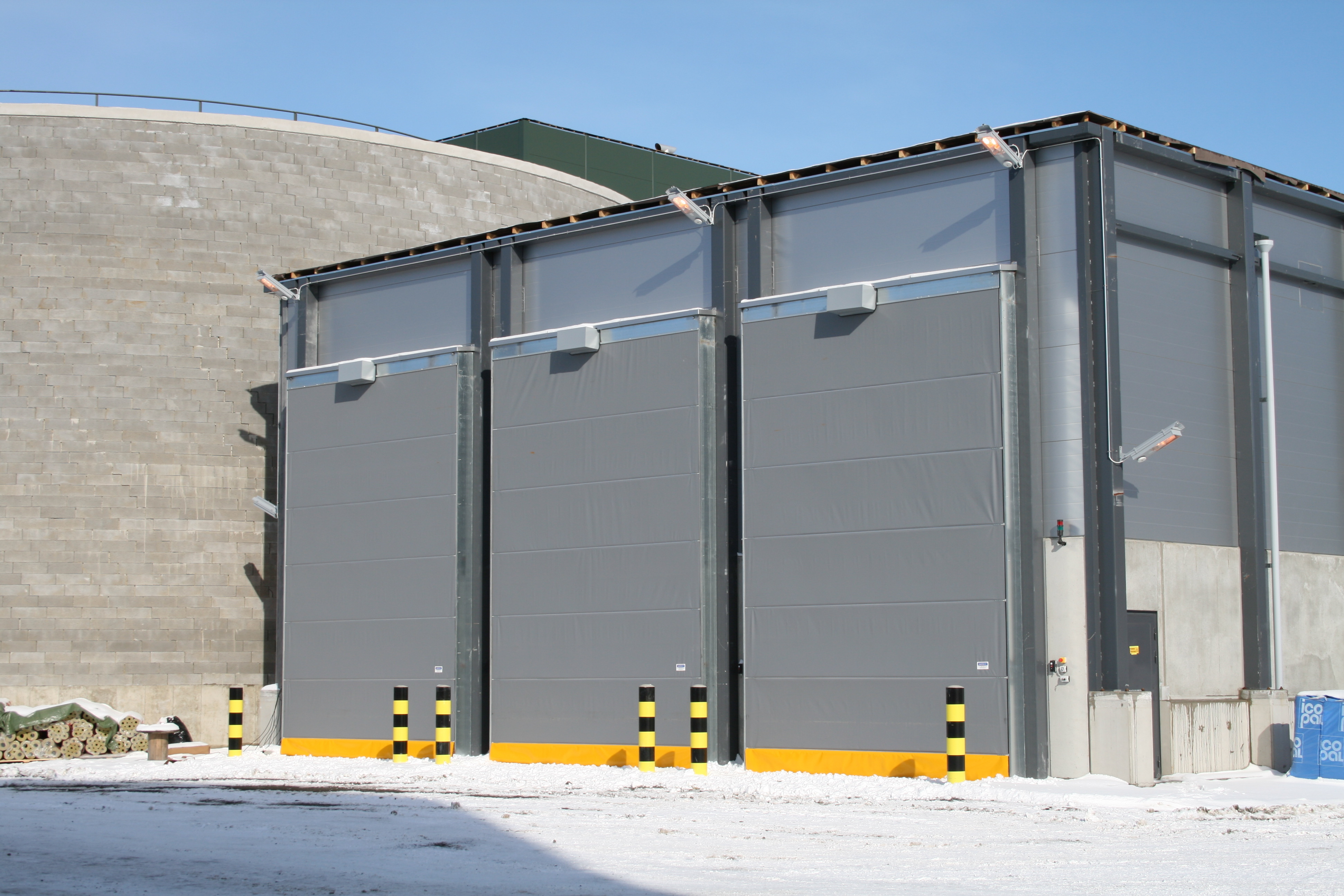 Industrial door Energy storage door Champion Door