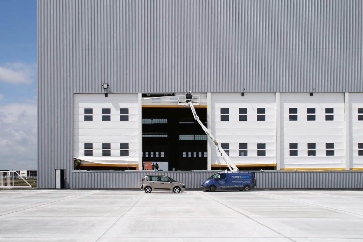 Champion Door Industrial fabric doors